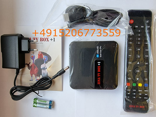 iStar Zina TV Box +1 Android 4K UHD TVBOX Sat Receiver OnlineTV Online TV Digital Box zina tv +1 istar zinatv+1 HD FHD satellit satellite