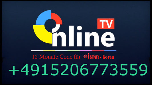 OnlineTV Code for all istar & istar android & zeed ott receiver box Online tv 12 months subscription annual yearly renewal renew device كود تجديد اشتراك لجميع اجهزة ايستار