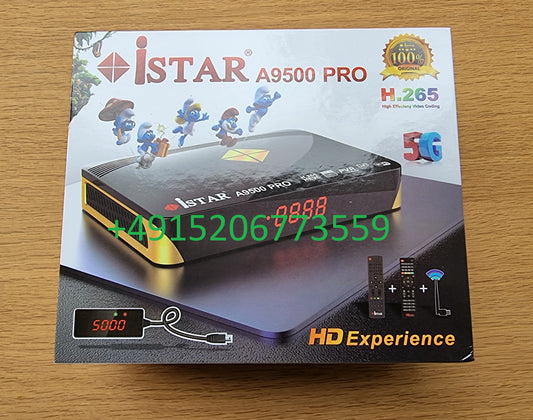 iStar A9500 Pro HD FHD TV BOX Sat Receiver OnlineTV Online TV Digital Box a 9500 pro tvbox satellit satellite